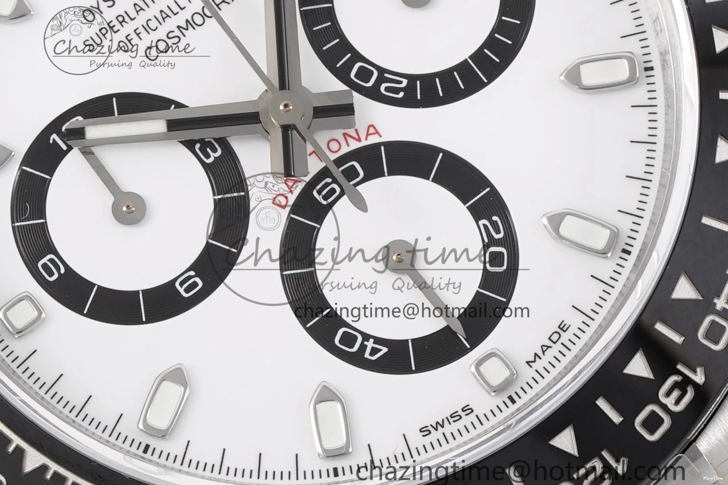 MiroTime 0108 Stretchable Daytona 116500 KING 1:1 Best Edition White Dial on SS Bracelet SH 1911